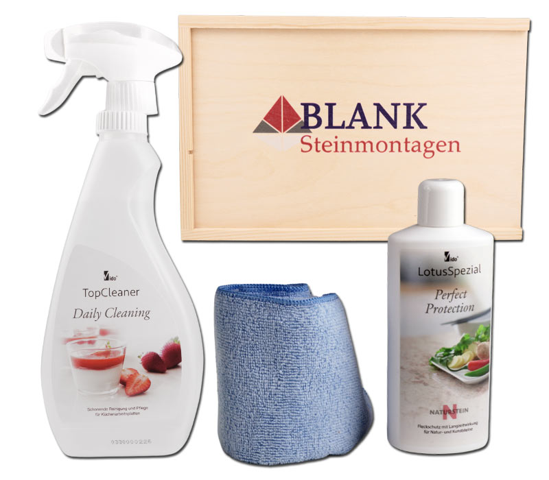Naturstein Pflegeset Vido